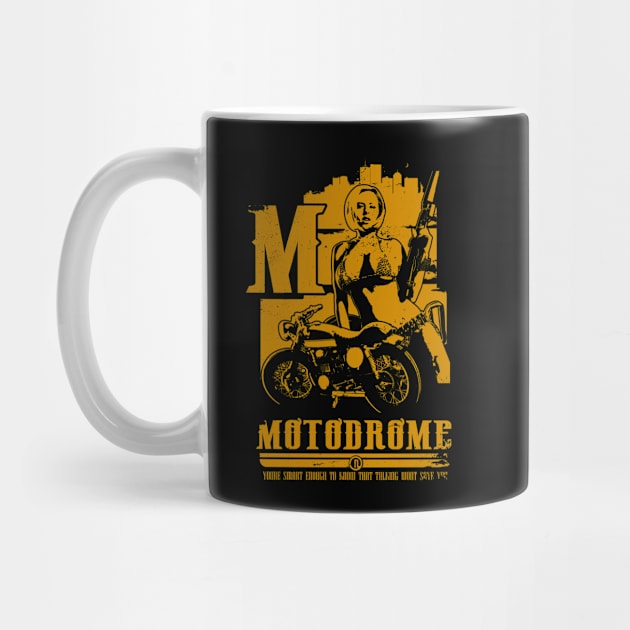 MOTODROME (OCHER) by GhiniPig